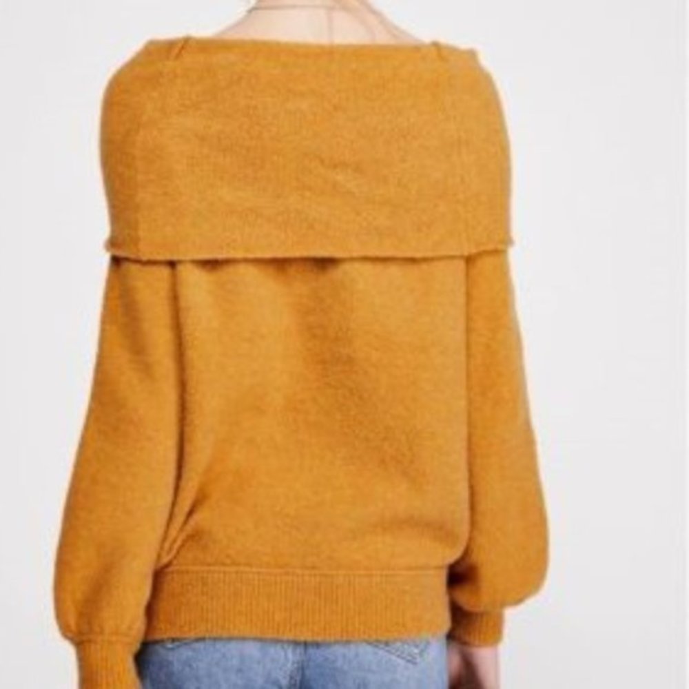 Free People Echo Beach Wool Sweater. S - Picture 3 of 8